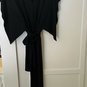 Ramy Brook Black “Deborah”Jumpsuit with Keyhole Detail XS